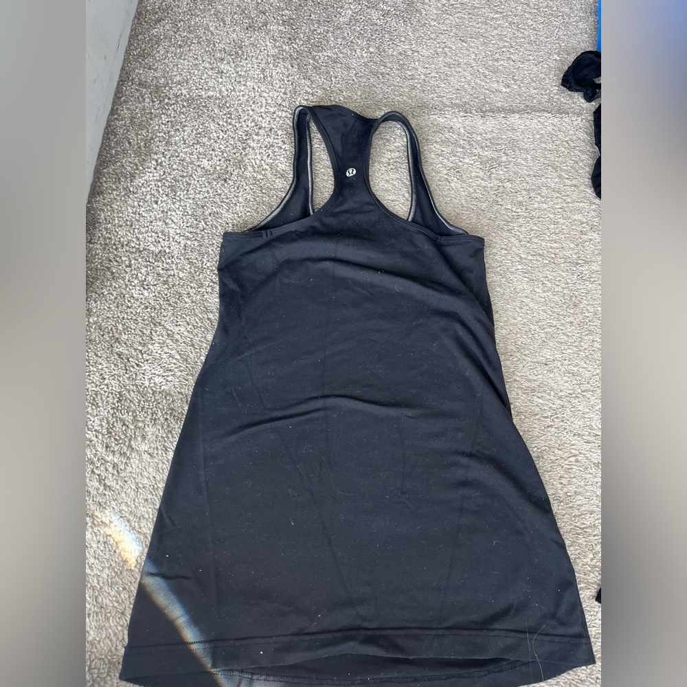 Size 6 Reversible Cool Racerback Tank Top - Picture 2 of 2
